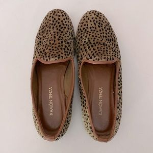Ramon Tenza cheetah print loafer